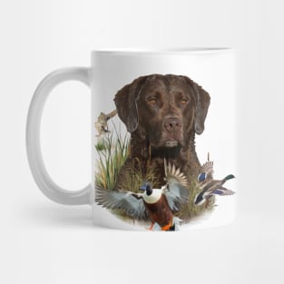 Chesapeake Bay Retriever, Art Mug